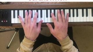 VULF  How To Play Superstition Piano Tutorial [upl. by Zoara434]