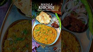 Khichdi  Masala Khichdi  Restaurant Style Dal Khichdi  Tadka Khichdi  Dal khichdi recipe shorts [upl. by Amikat902]