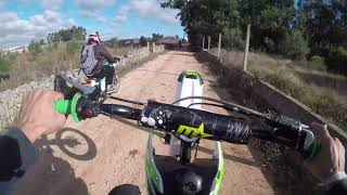 ULTIMA VOLTA NA PIT BIKE 125 [upl. by Airdnoed]