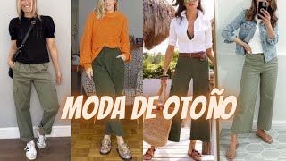 Looks que No Puedes Dejar PasarPantalones Verdes Olivo✨Looks You Cant Miss Olive Green Pants🎉 [upl. by Sayer721]