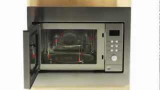 Baumatic BMC253SS Microwave BuiltIn Combination mychoice [upl. by Naahs]