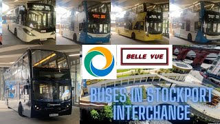 Buses at Stockport Interchange 14092024 [upl. by Nitsuj]