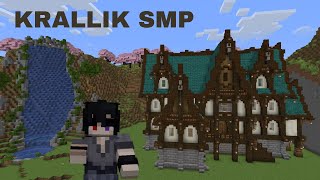 MINECRAFT KRALLIK SMP  MERKEZE ZİYARET VE ANA BASEMİZİ YAPIYORUZ [upl. by Anihpled]