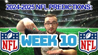 NFL Predictions Week 10  20242025 Season [upl. by Barret]