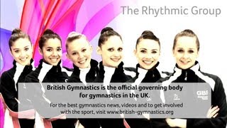 2012 GB Olympic Gymnasts  The Rhythmic Group [upl. by Bean]