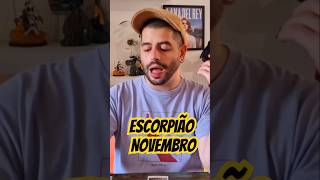 Escorpião Novembro  tarot escorpião leiruramensal [upl. by Matthiew]