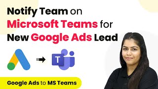 How to Notify Team on Microsoft Teams for New Google Ads Lead  Google Ads Lead to Microsoft Teams [upl. by Lehsreh239]