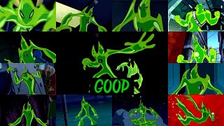 All goop transformations in all Ben 10 series [upl. by Elianore]