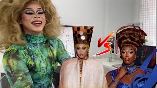 Reaction  Nymphia Wind amp Sapphira Cristáls Lip SyncFor The Crown 👑 RuPauls Drag Race [upl. by Grieve]