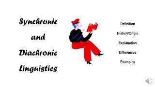 Synchronic Vs Diachronic Linguistics  Synchrony and Diachrony  Origin  Explanation  Examples [upl. by Timrek448]