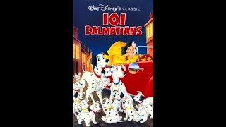 Opening to 101 Dalmatians 1961 1992 US VHS HQ [upl. by Cardie]