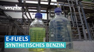 Synthetisches Benzin  EFuels aus Sachsen  Umschau  MDR [upl. by Etteval]