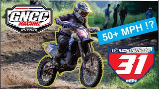 Snowshoe 2022 GNCC Highlights GoPro 50mph Crash but walks away Ryder Sigety YZ85 Youth Kids Racing [upl. by Ibocaj]