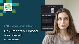 DATEV Beleg Upload I DATEV Unternehmen online I Tutorial 2024 [upl. by Ayetal]