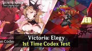 Alchemy Stars First Time using Victoria Elegy in Codex [upl. by Waterer]