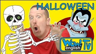 Halloween Finger Family Songs with Hide and Seek Wow English TV for Kids From Maggie And Stevetoys [upl. by Eerual]