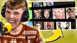 StephenTries BRUTALLY RATES YouTubers Jeremy Lynch Jake Paul KSI Elliot Crawford [upl. by Fonseca661]