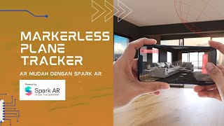 Markerless Plane Tracker  AR Mudah Dengan Spark [upl. by Tucker75]