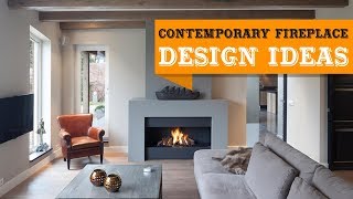 50 Modern Contemporary Fireplace Design Ideas to Bring Into Your Home [upl. by Neila56]