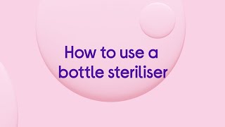 How to use a bottle steriliser  Featured Tech [upl. by Sinnod914]