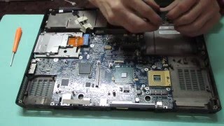 Inside Dell Inspiron 9400 PP05XB  Full assembly tutorial [upl. by Lynnette]