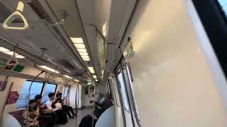 NEW CHIME MRTravels on the Changi Airport Branch C151 Trainset 039040 from Tanah Merah to Expo [upl. by Healey]