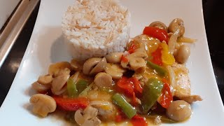 Recette Light Blanc de poulet aux légumes sans crème [upl. by Nirre837]