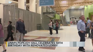 Popejoy Hall celebrates 58th birthday with new look [upl. by Seaddon]