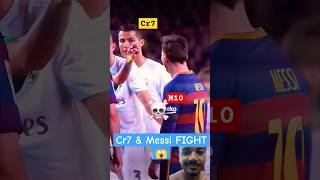 Cr7 amp Messi Fight cr7fans messi10 shortreactions footballskills newshorttrending123 [upl. by Akieluz]