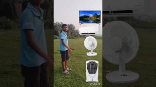 AC Fan Vs Cooler and TV VFX Magic Video ytshorts vfx viralvideo trending shortsfeed shorts [upl. by Arriaet524]