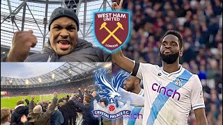 WEST HAM 11 CRYSTAL PALACE VLOG 2324 EDOUARD SCORES AS THE POINTS ARE SHARED FAIRLY [upl. by Lezley]