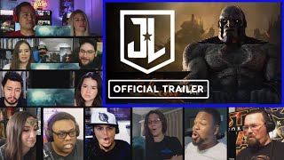 Justice League The Snyder Cut  Official Trailer Reactions Mashup [upl. by Phebe]