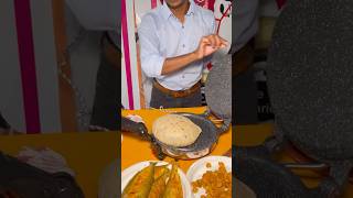 Roti maker machine food rotimaker viralvideoshorts streetfood ganeshkitchen [upl. by Gnouhc]