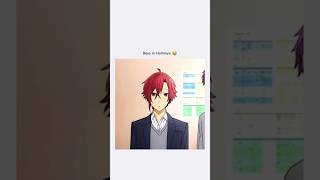 Funny seen in Horimiya animeedit ytshorts animeanime edit [upl. by Nauqan644]