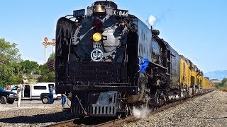 Union Pacific 844  Across The Nevada Desert [upl. by Nivlac]