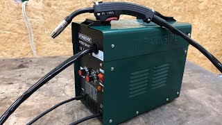 Lidl PARKSIDE ® PFDS 120 A2 Mig Flux welding machine Unboxing and Test Fülldraht Schweißgerät 99€ [upl. by Cathi]