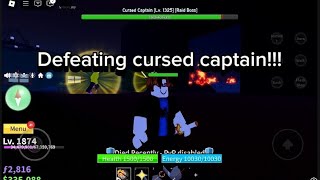 I defeated cursed captain [upl. by Olwena128]