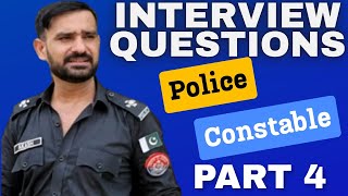 Police Constable Interview Preparation police interview [upl. by Plossl]