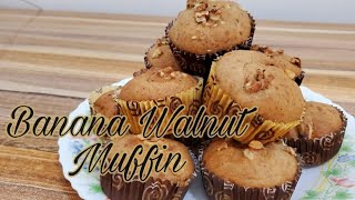 Banana Walnut Muffin Banana Muffin [upl. by Cecily482]