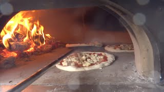 How to use wood fire Pizza oven with Massimo Nocerino [upl. by Raji]