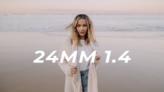 Sigma 24mm 14 Portrait Shoot  24mm VS 35mm [upl. by Aynas]