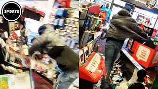 Customer Throws A Tantrum amp DESTROYS GameStop Store In The Process [upl. by Lalla]