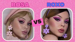 ROSA 🩷 X Roxo 💜 ‐ Batalha Girl 🩷💜 [upl. by Susejedesoj442]