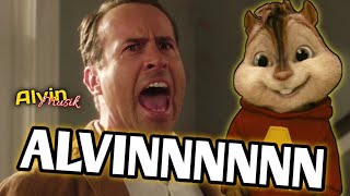 ALVINNN TODOS OS GRITOS DO DAVE EM TODOS OS FILMES  Alvin e os Esquilos  Alvin and the Chipmunks [upl. by Ulphiah]