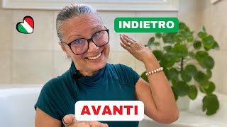 Avanti Davanti Indietro e Dietro in Italian Howto use [upl. by Rimola]