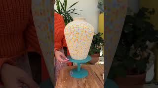 My largest vase made to date pottery ceramics handmadepottery art clayvase ceramicvase vase [upl. by Peugia]