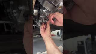 How to install Porsche 915 transaxle omega spring [upl. by Aisaim453]