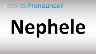 How to Pronounce Nephele Cloud Goddess Greek Mythology [upl. by Soisanahta]