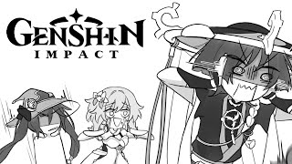 Genshin Impact Comic Dub  Scaras Little Misconception [upl. by Elenore205]