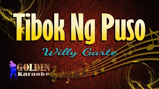 Tibok Ng Puso  Willy Garte  KARAOKE VERSION [upl. by Sissel]